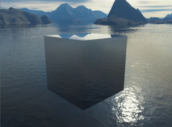 A picture of a game engine